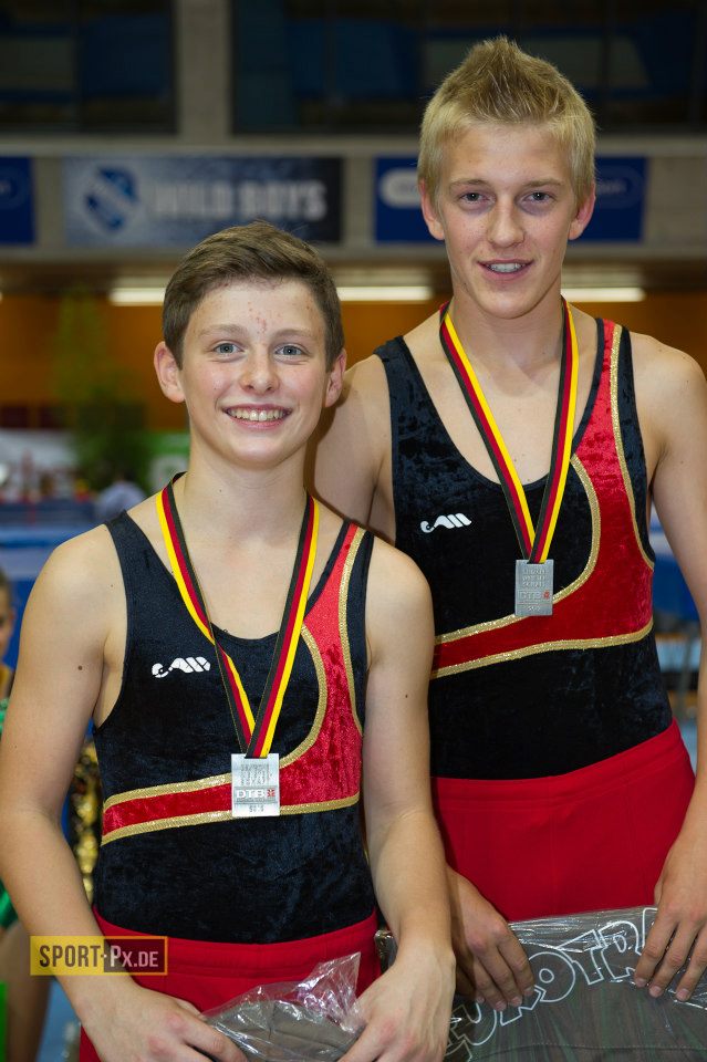 Tobias Füllemann und Maksim Sherman mit den Silbermedaillen (c) Sascha Walther